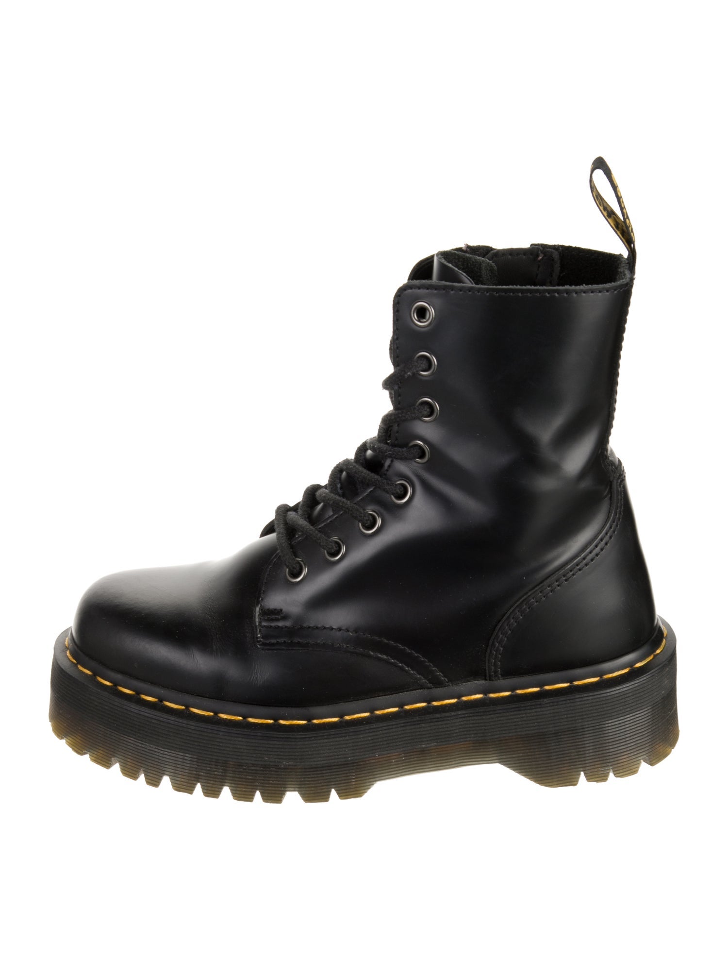 Dr. Martens Leather Lace-Up Boots