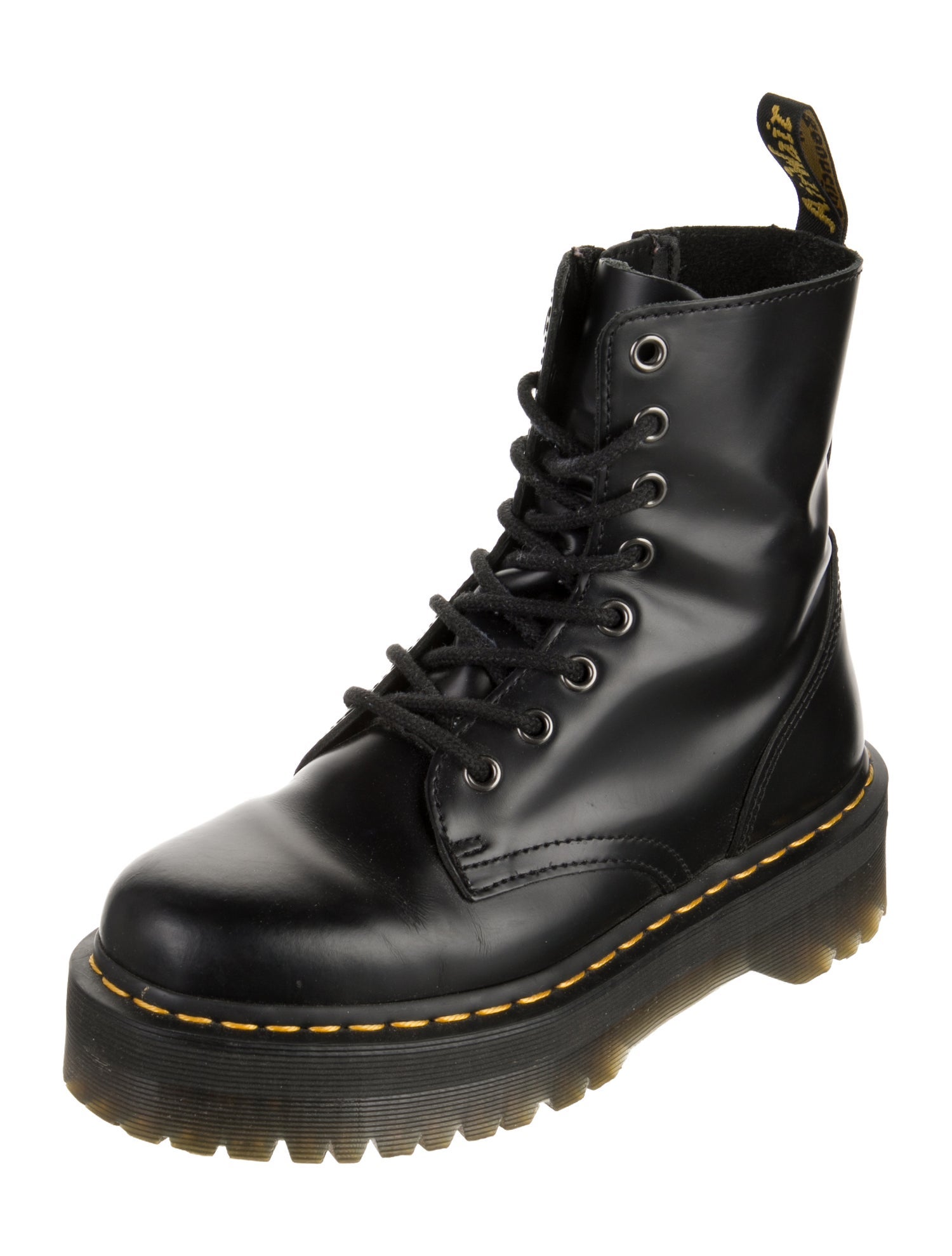 Dr. Martens Leather Lace-Up Boots