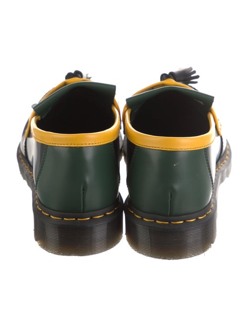 Dr. Martens Leather Colorblock Pattern Loafers