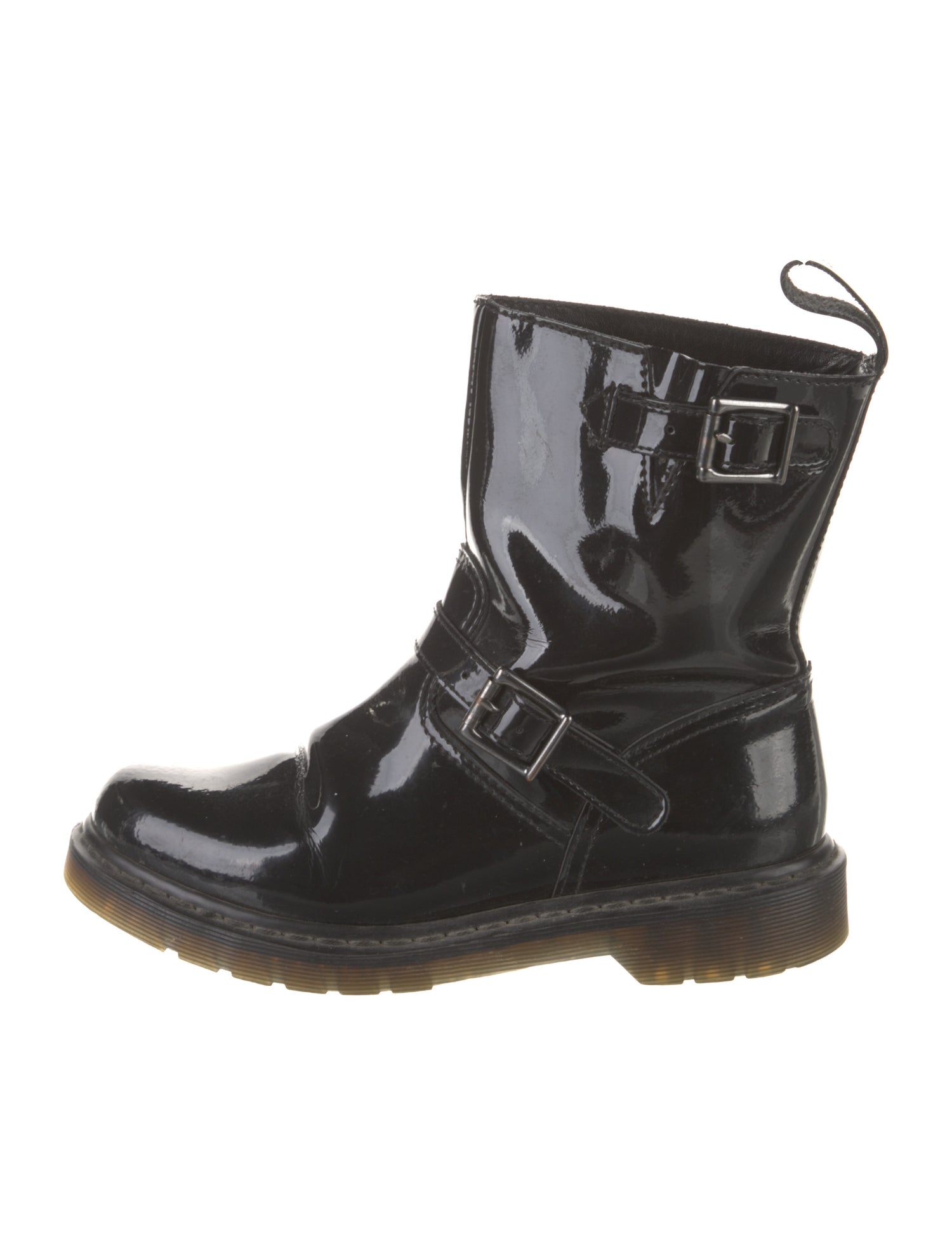 Dr. Martens Patent Leather Combat Boots
