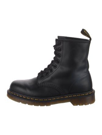 Dr. Martens Leather Combat Boots