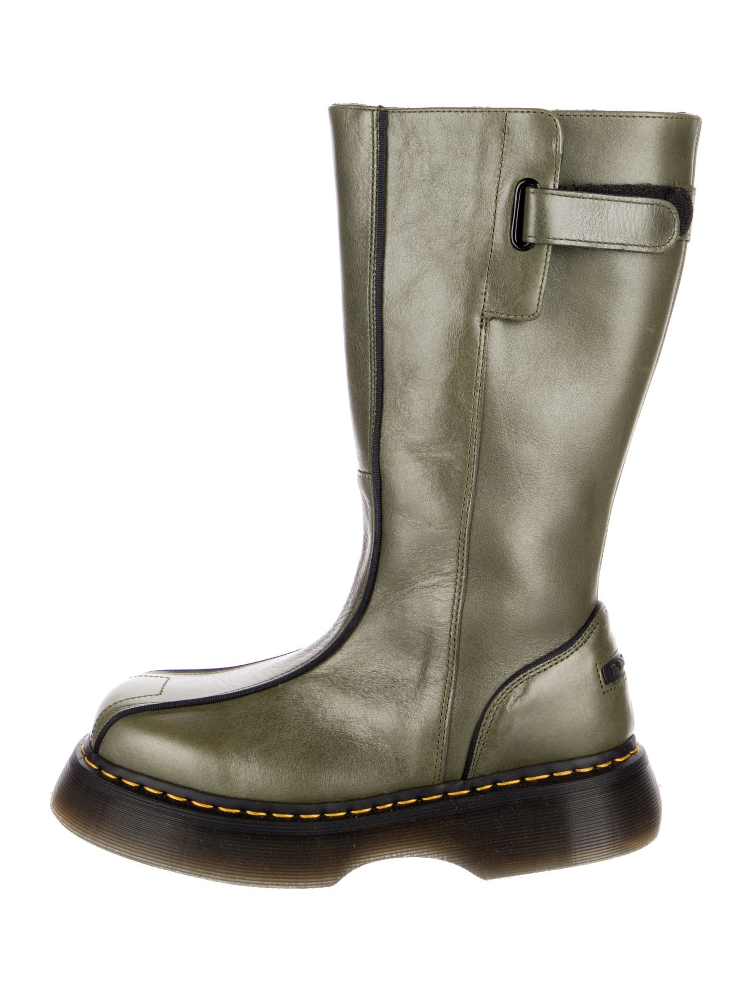 Dr. Martens Leather Combat Boots