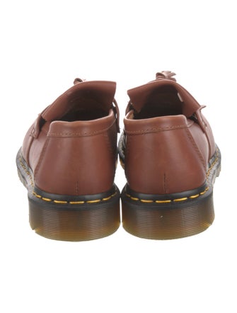 Dr. Martens Leather Tassel Accents Boat Shoes