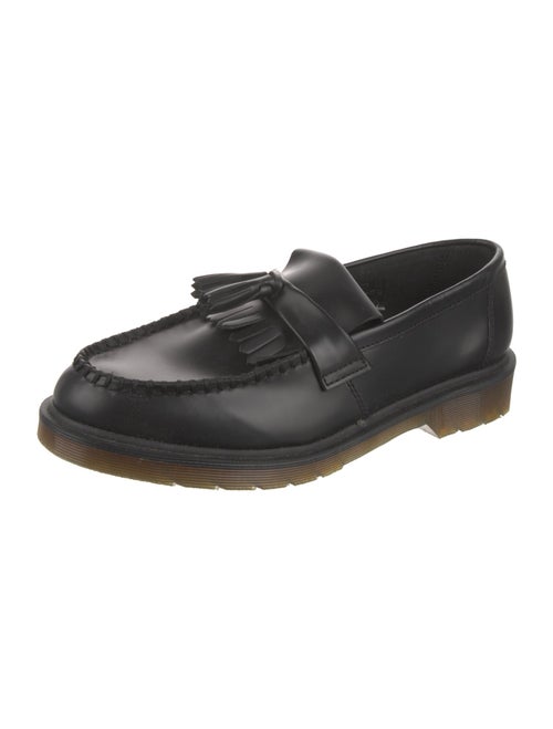 Dr. Martens Leather Tassel Accents Dress Loafers