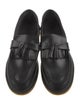 Dr. Martens Leather Tassel Accents Dress Loafers