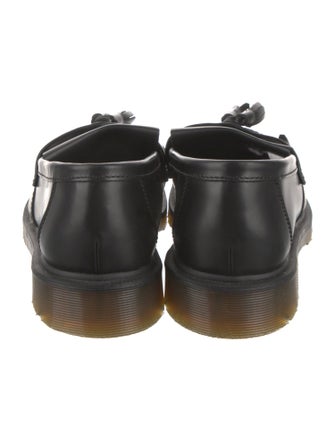 Dr. Martens Leather Tassel Accents Dress Loafers