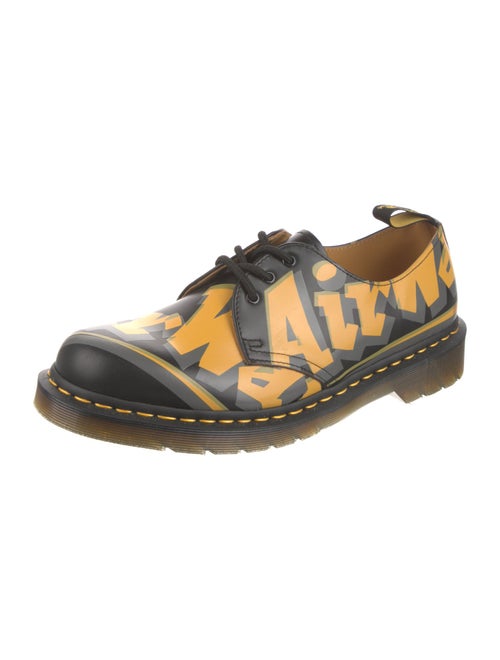 Dr. Martens Leather Printed Boat Shoes