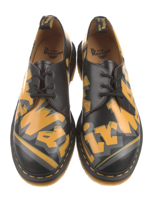 Dr. Martens Leather Printed Boat Shoes