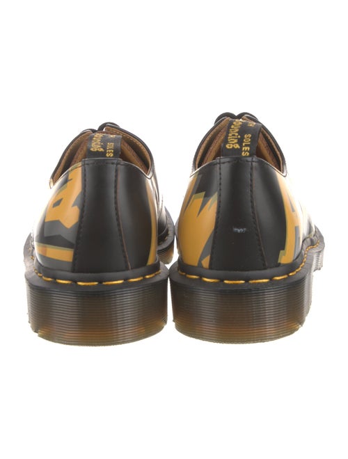 Dr. Martens Leather Printed Boat Shoes