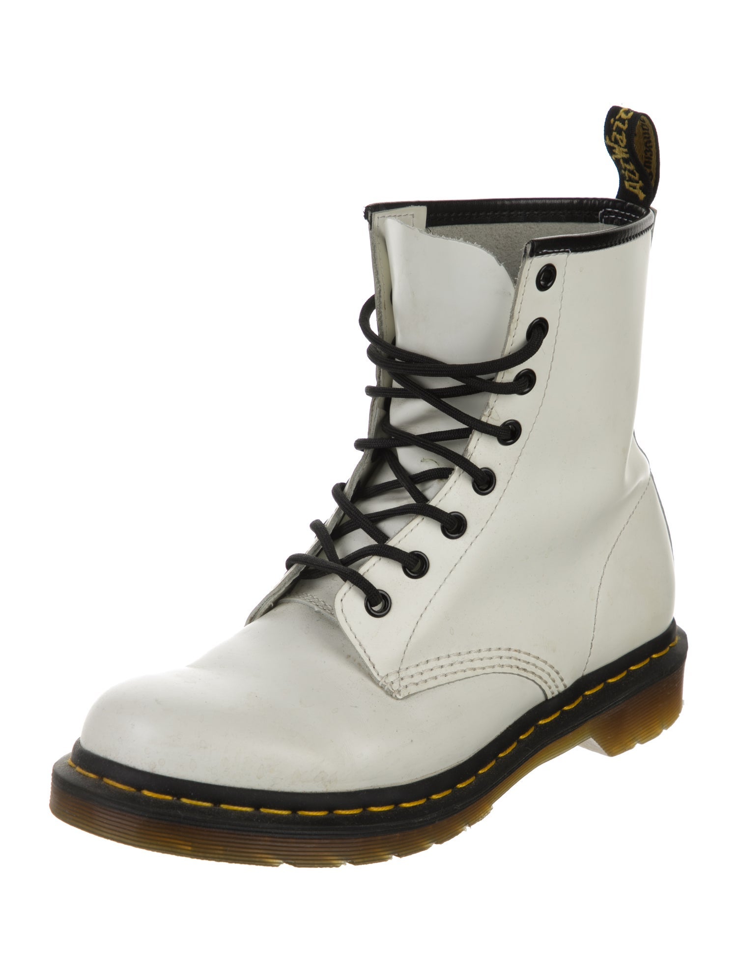 Dr. Martens Leather Combat Boots