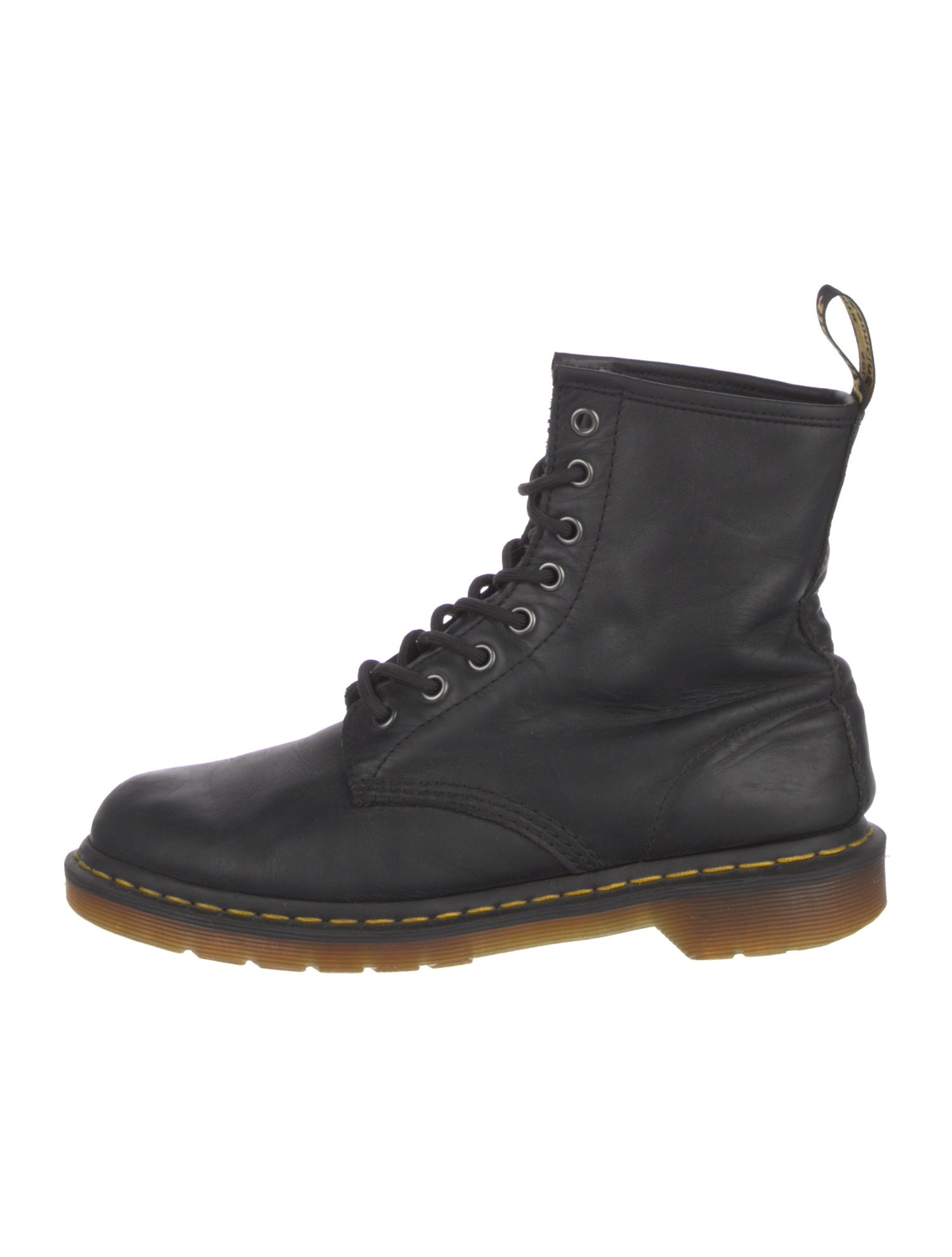 Dr. Martens Leather Combat Boots