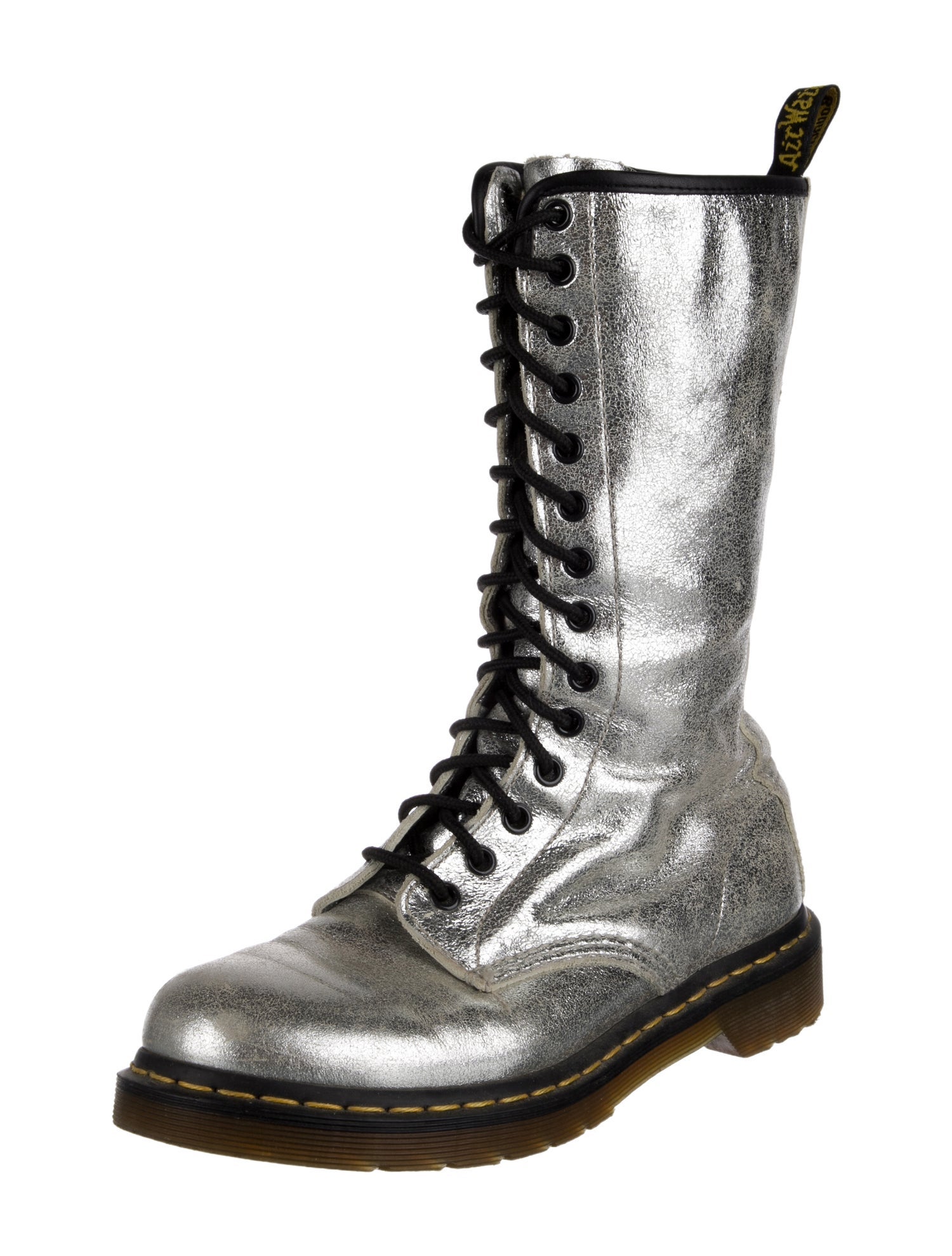 Dr. Martens Patent Leather Combat Boots