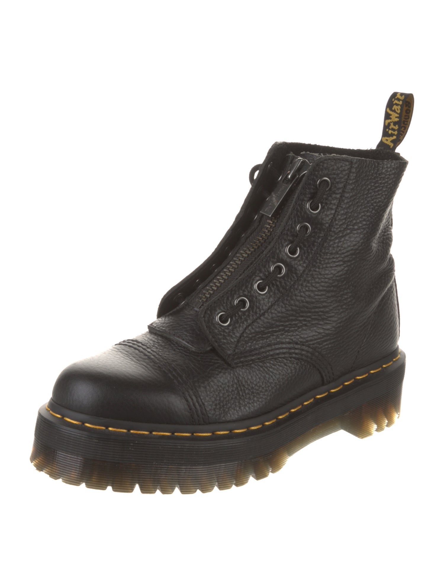 Dr. Martens Leather Combat Boots