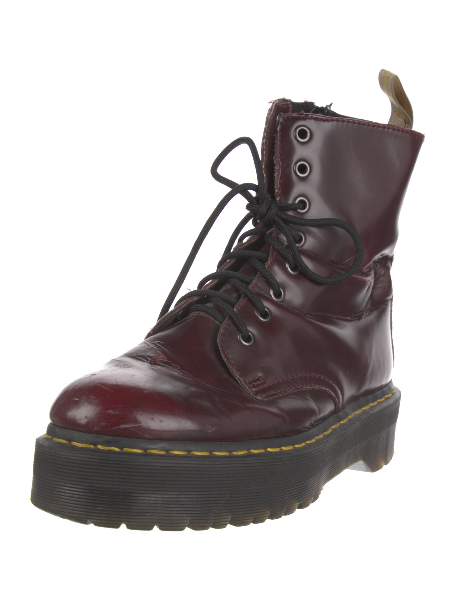 Dr. Martens Leather Lace-Up Boots