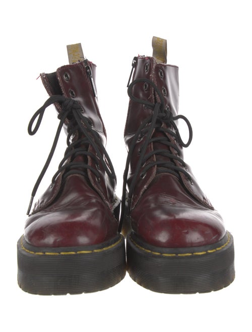 Dr. Martens Leather Lace-Up Boots