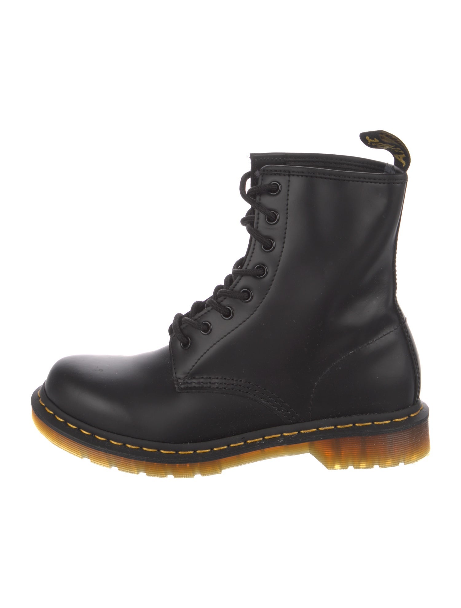 Dr. Martens Leather Combat Boots