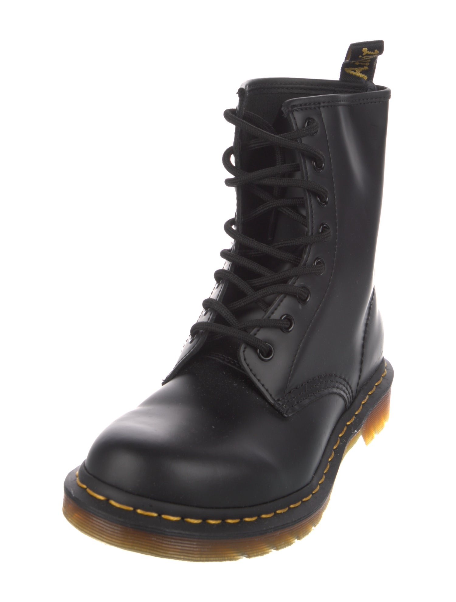 Dr. Martens Leather Combat Boots