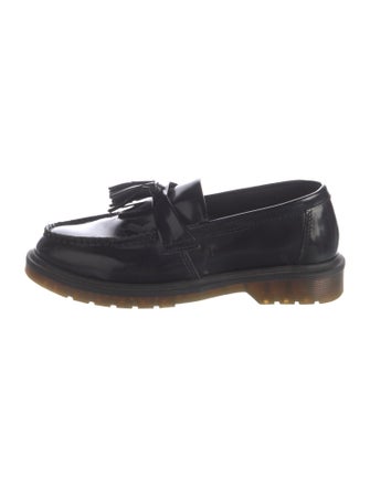 Dr. Martens Patent Leather Tassel Accents Loafers