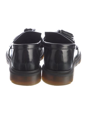 Dr. Martens Patent Leather Tassel Accents Loafers