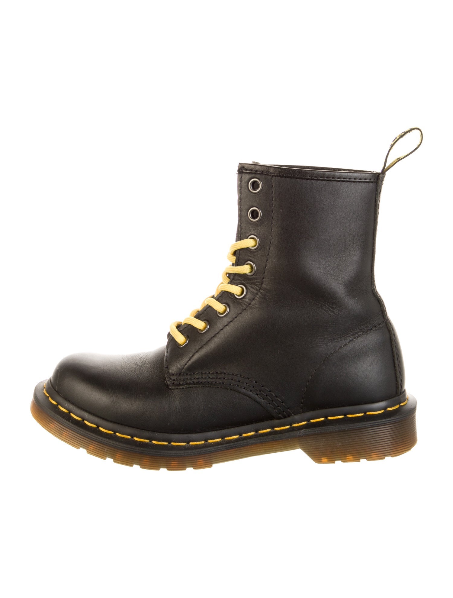 Dr. Martens Leather Combat Boots