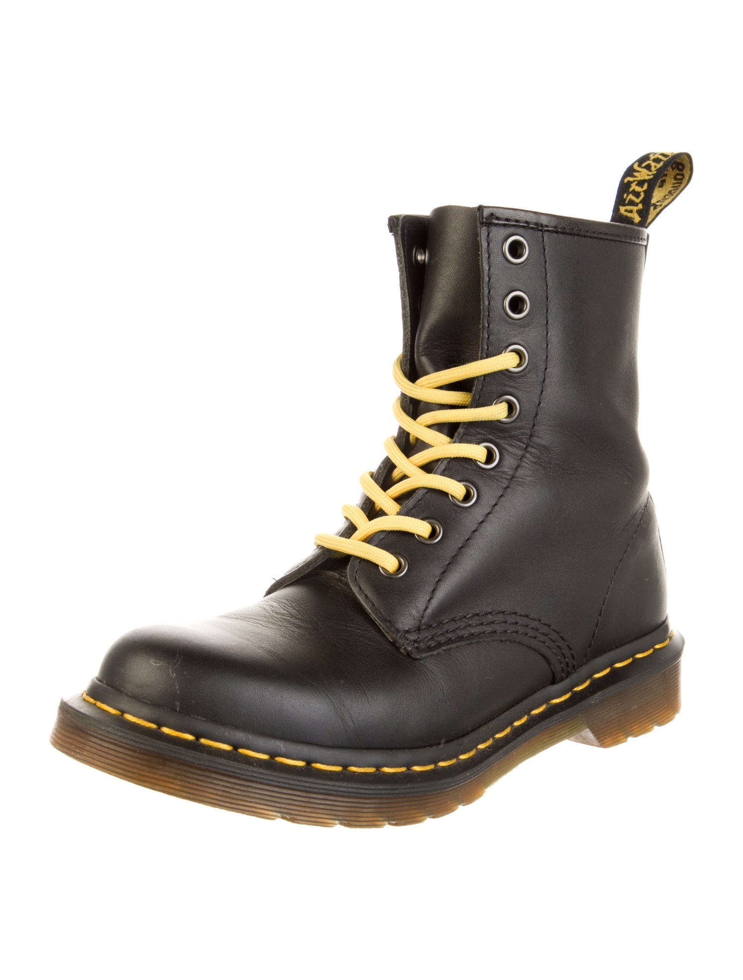 Dr. Martens Leather Combat Boots