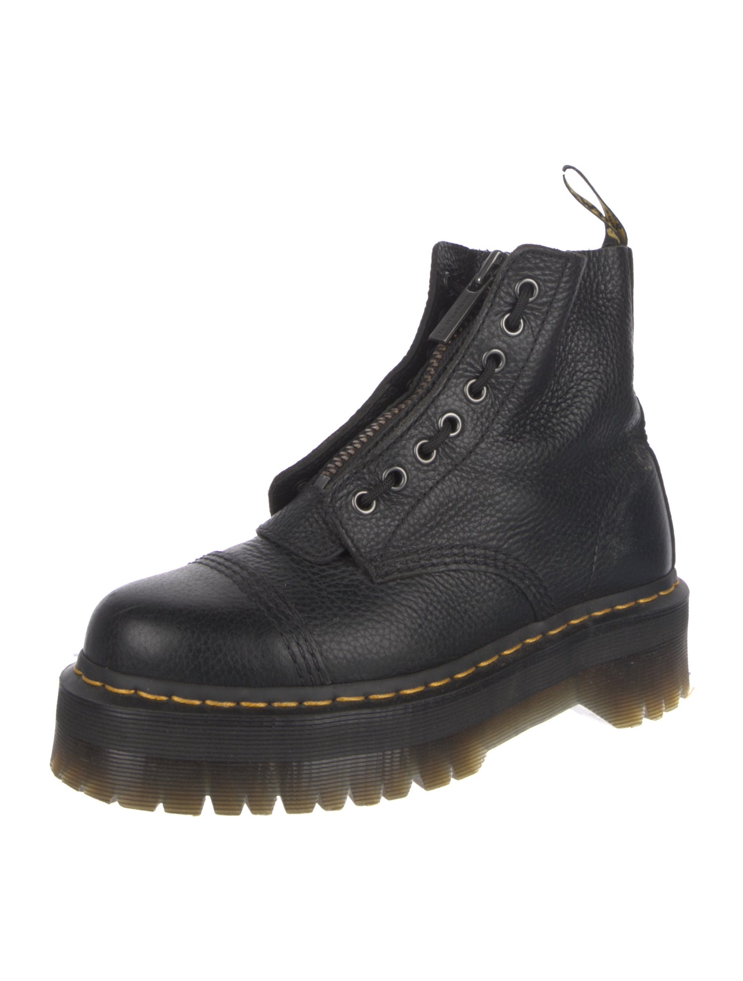 Dr. Martens Leather Combat Boots