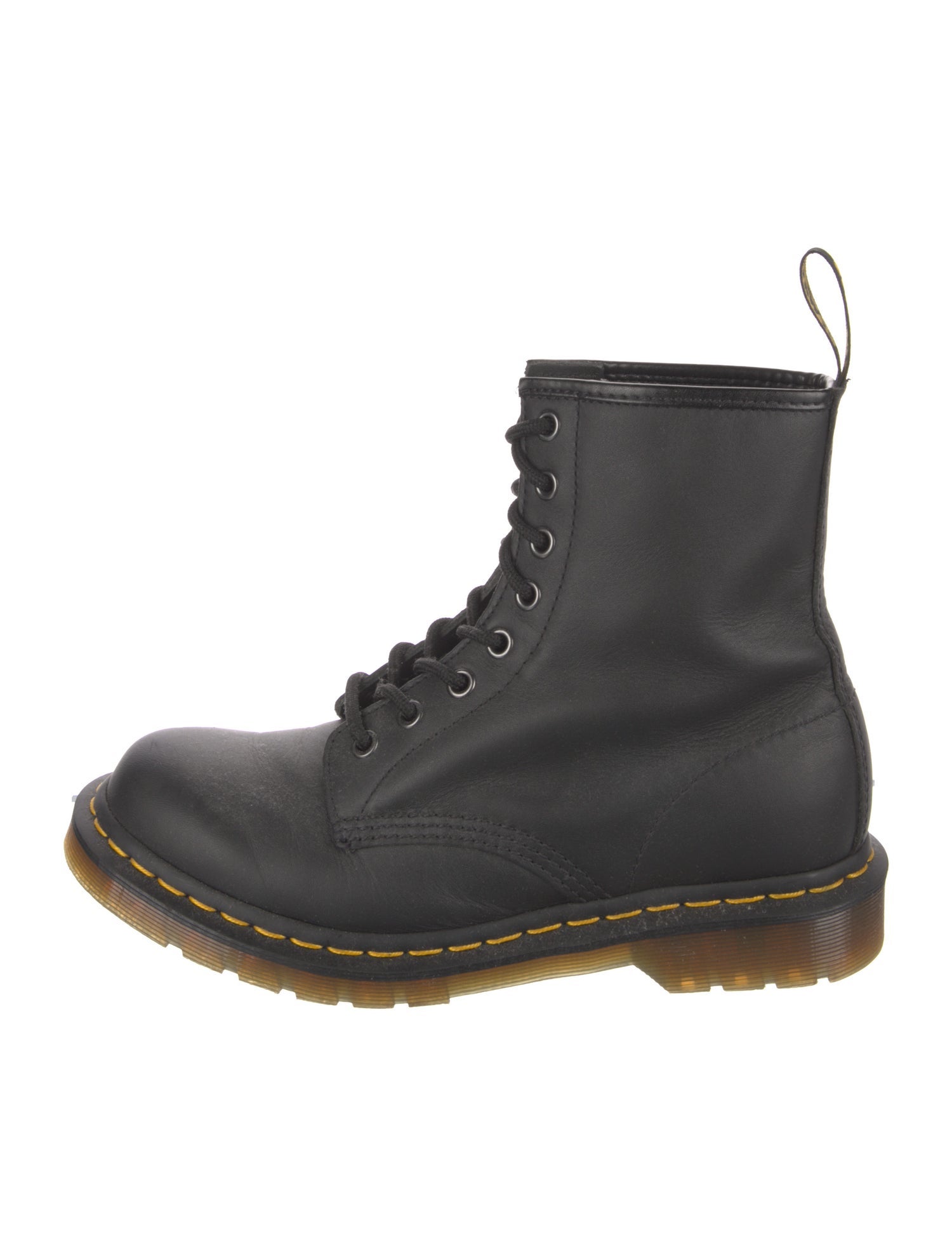 Dr. Martens Leather Combat Boots