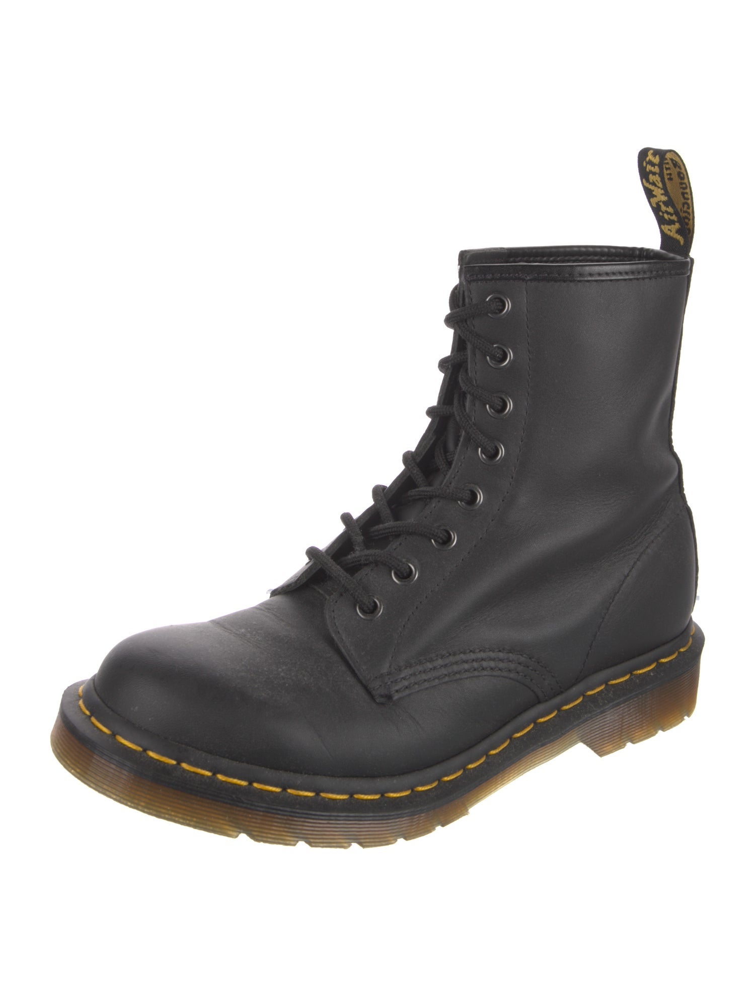 Dr. Martens Leather Combat Boots