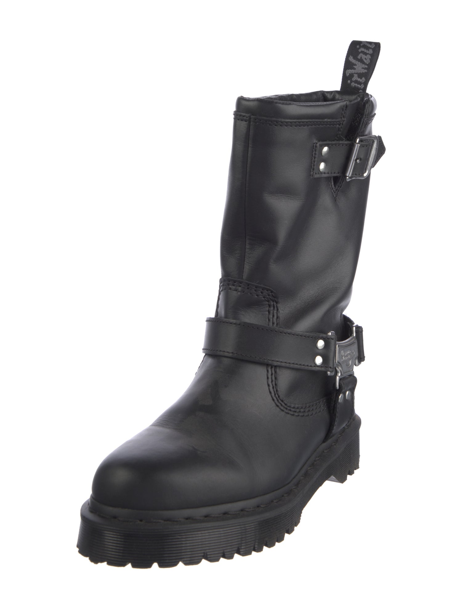 Dr. Martens Leather Combat Boots