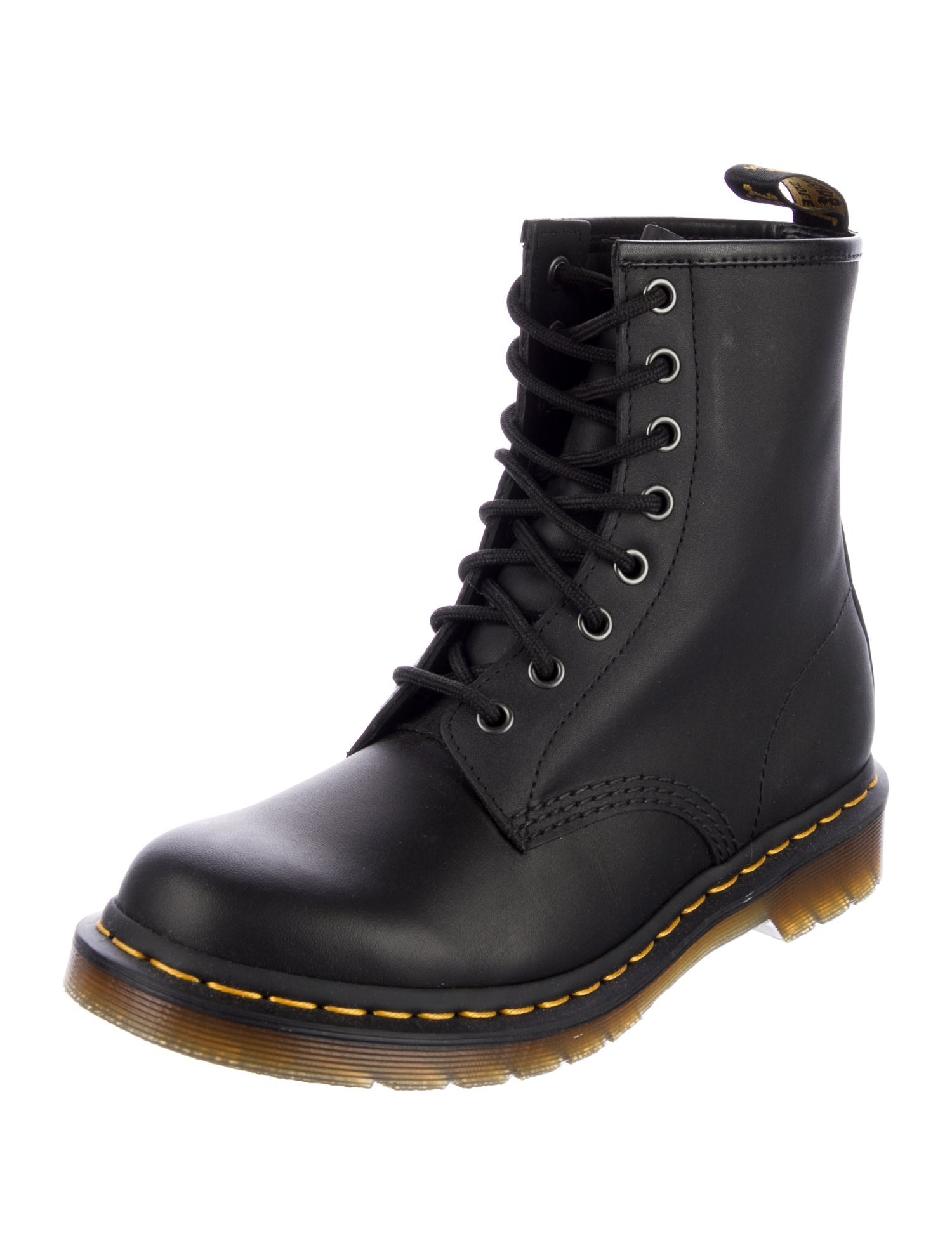 Dr. Martens Leather Combat Boots