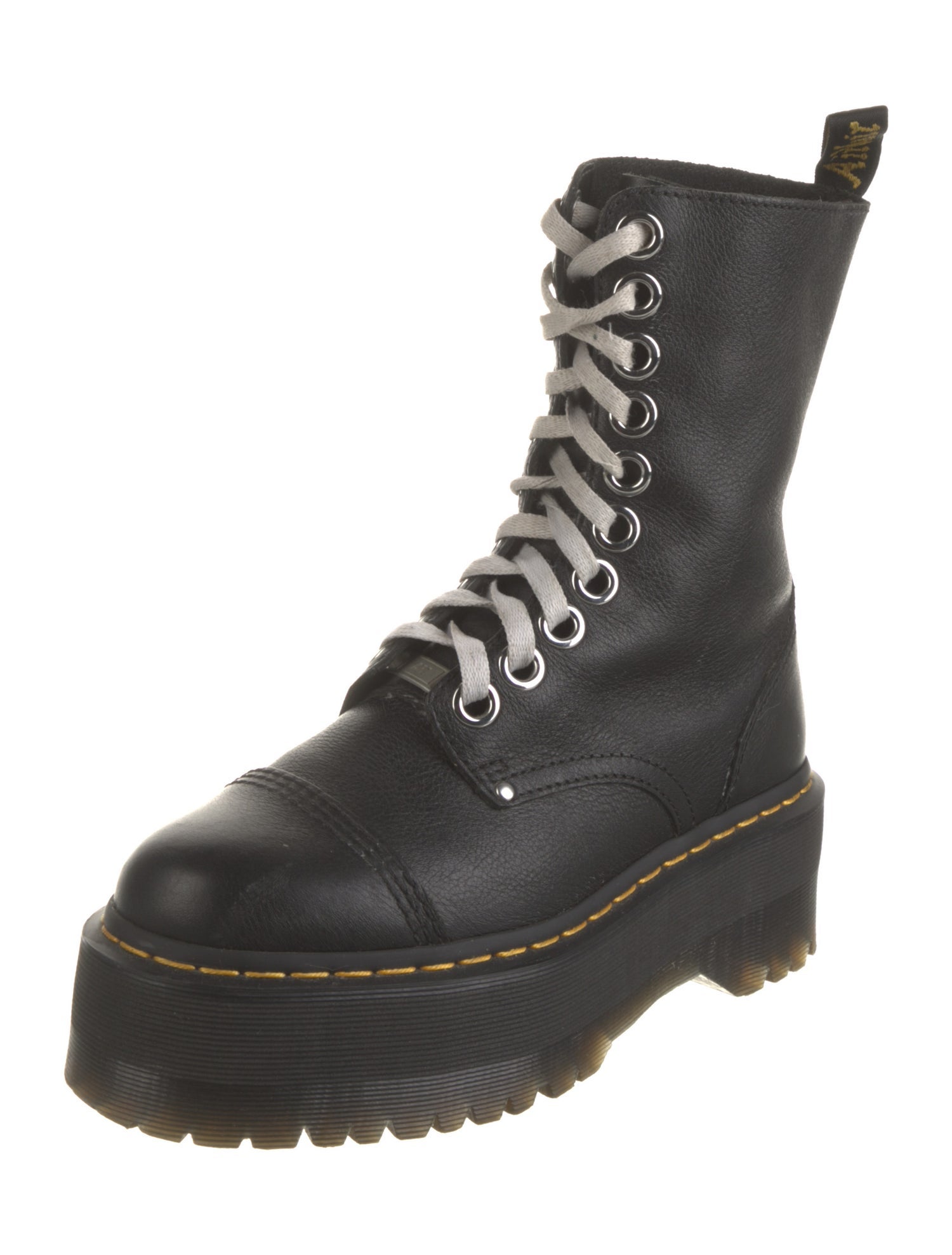 Dr. Martens Leather Combat Boots