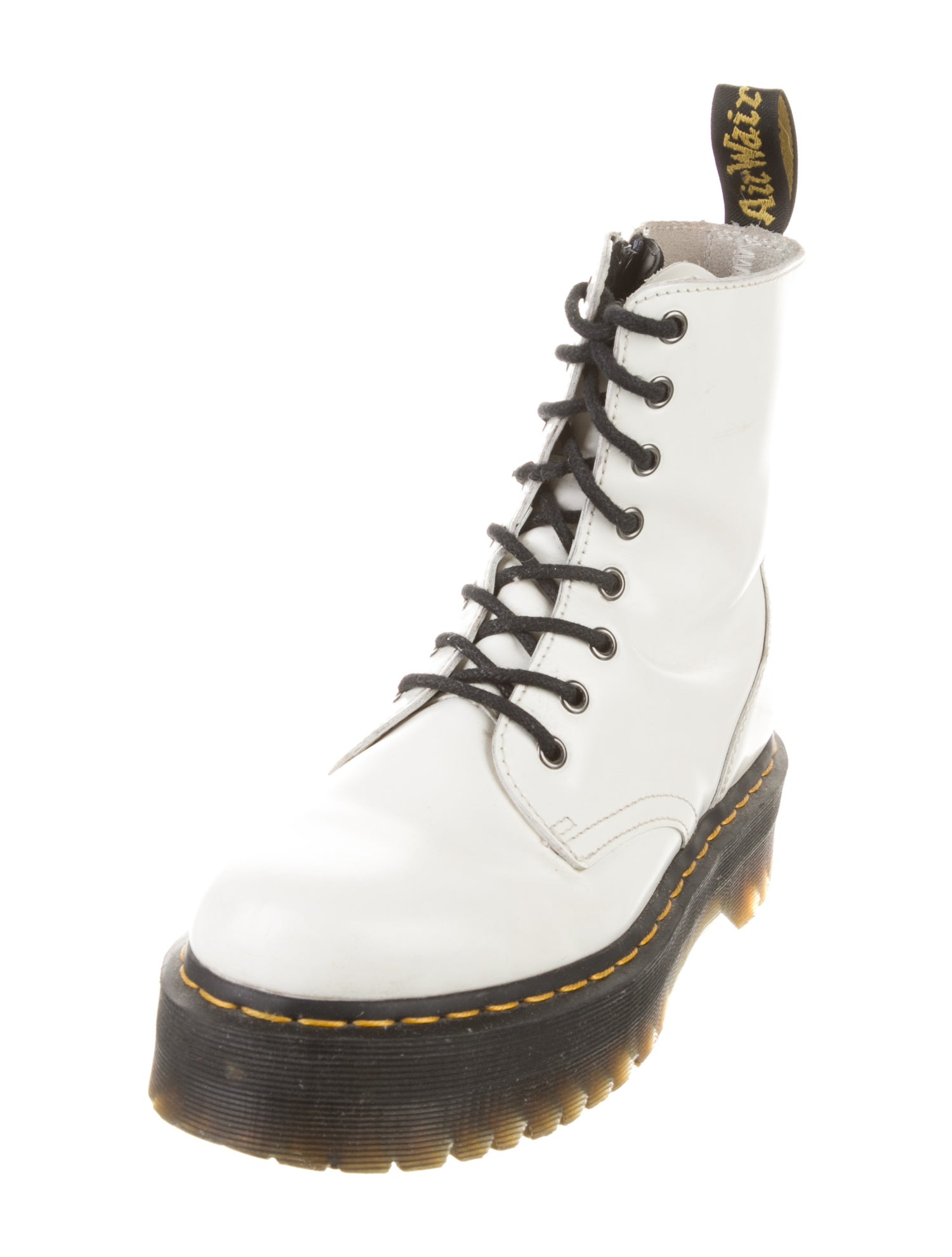 Dr. Martens Leather Combat Boots