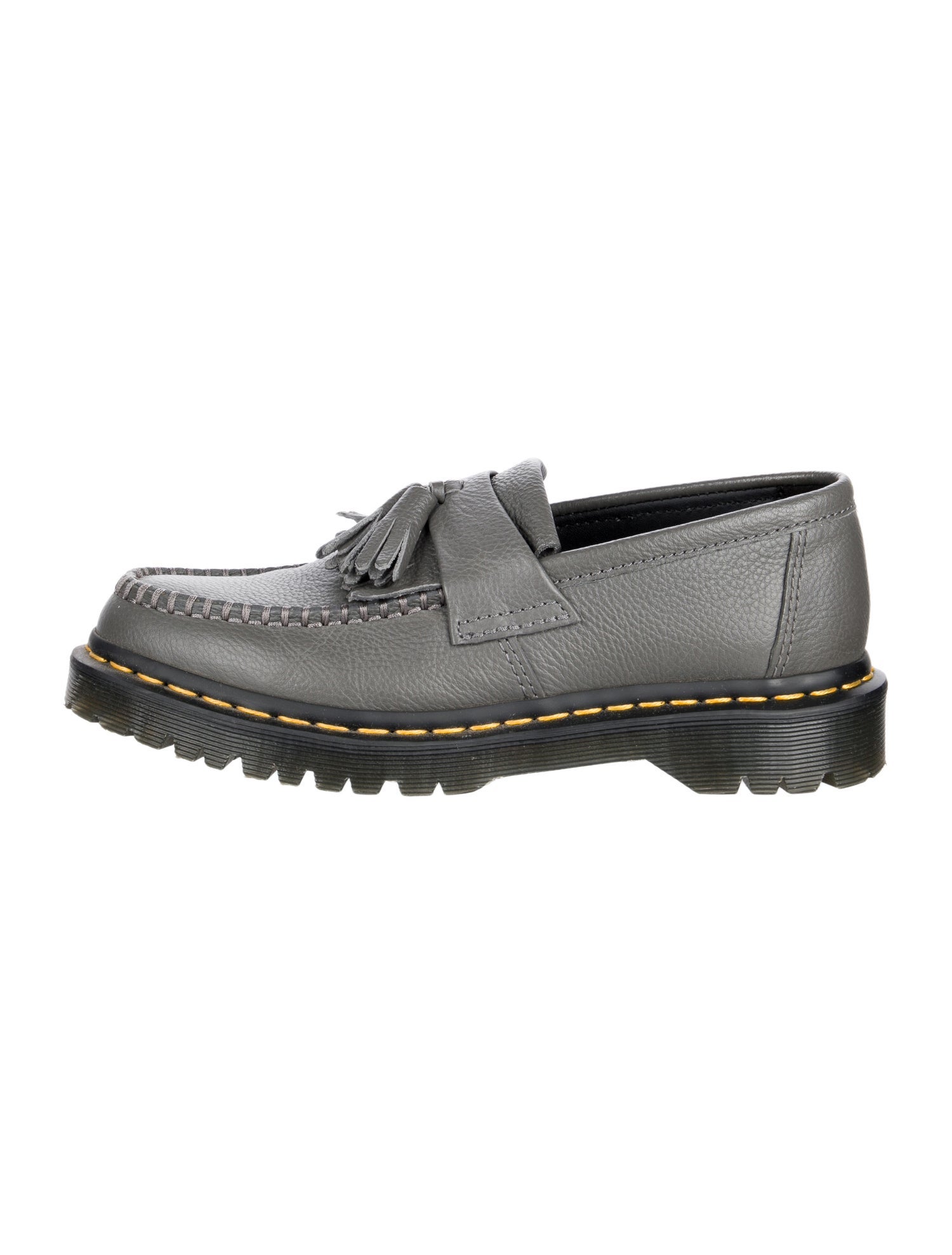 Dr. Martens Leather Tassel Accents Loafers