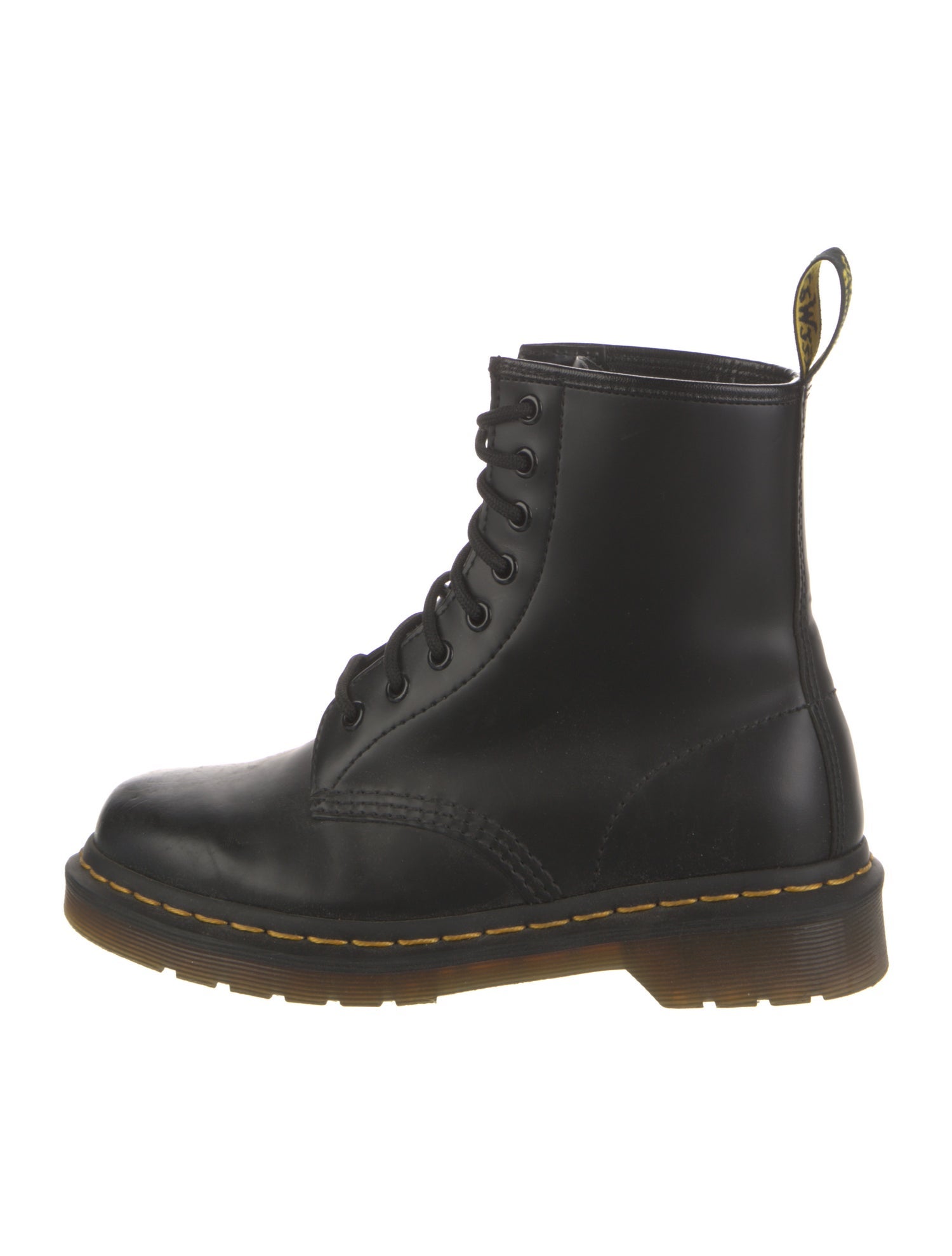 Dr. Martens Leather Combat Boots