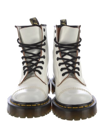 Dr. Martens Leather Combat Boots