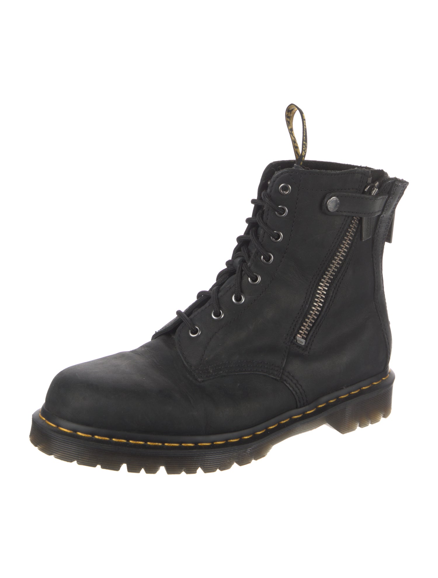 Dr. Martens Leather Lace-Up Boots