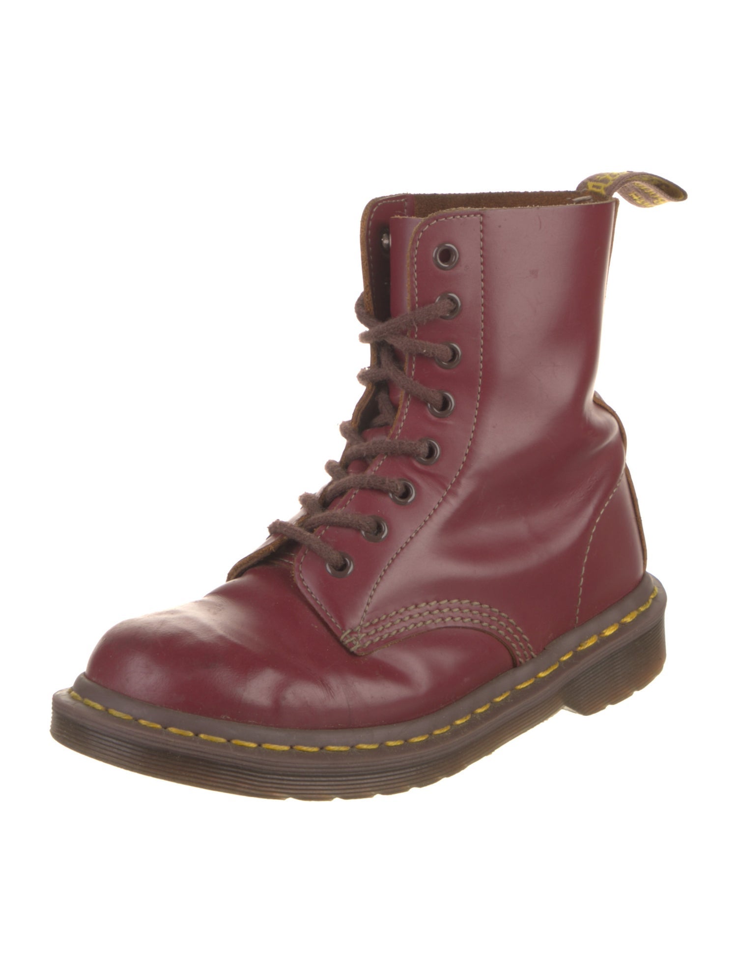 Dr. Martens Leather Combat Boots