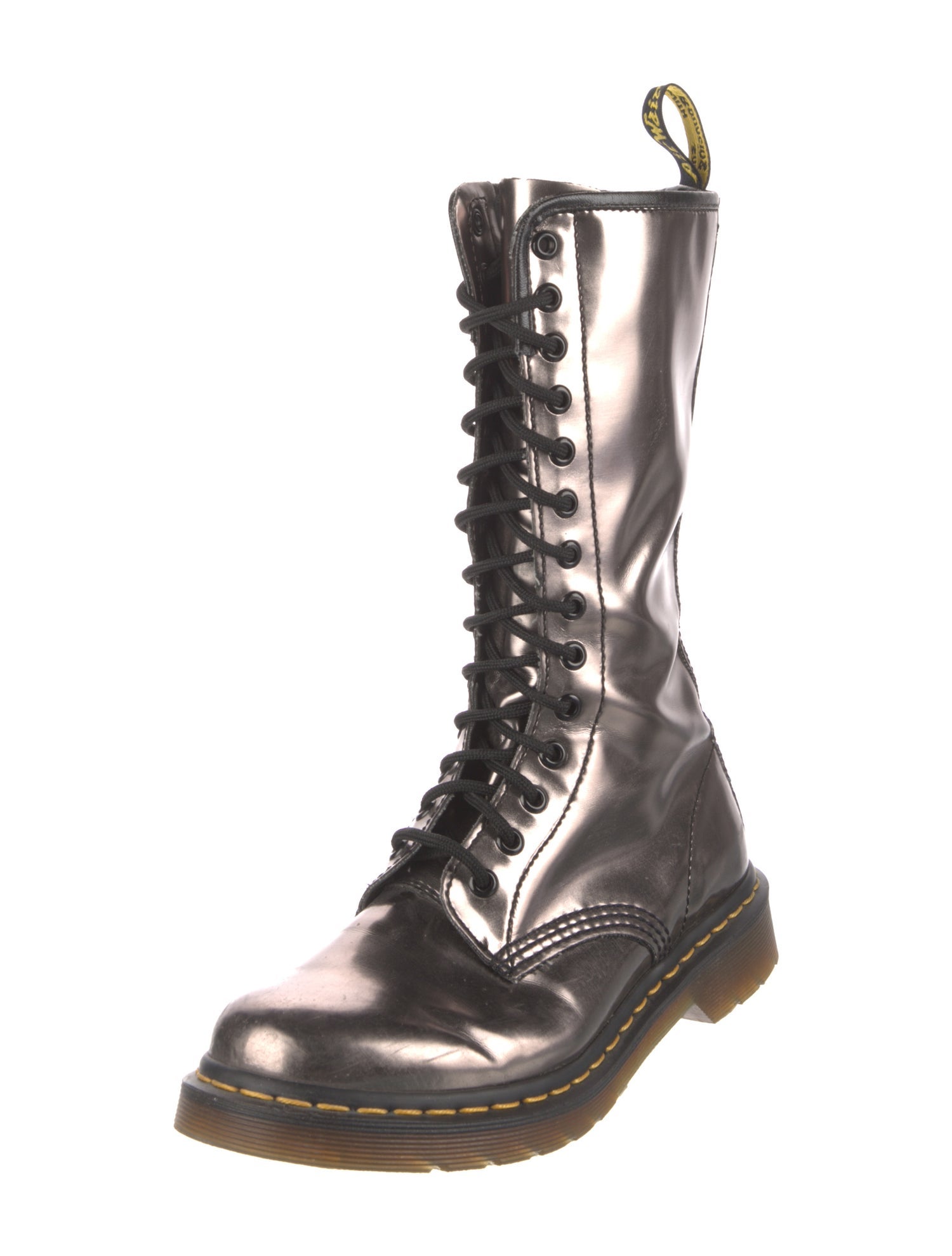 Dr. Martens Leather Combat Boots