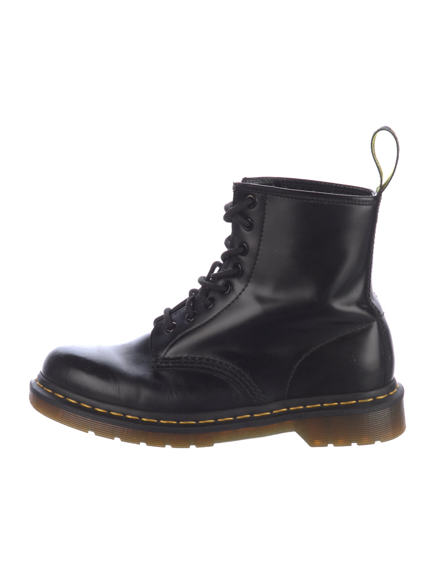 Dr. Martens Patent Leather Combat Boots