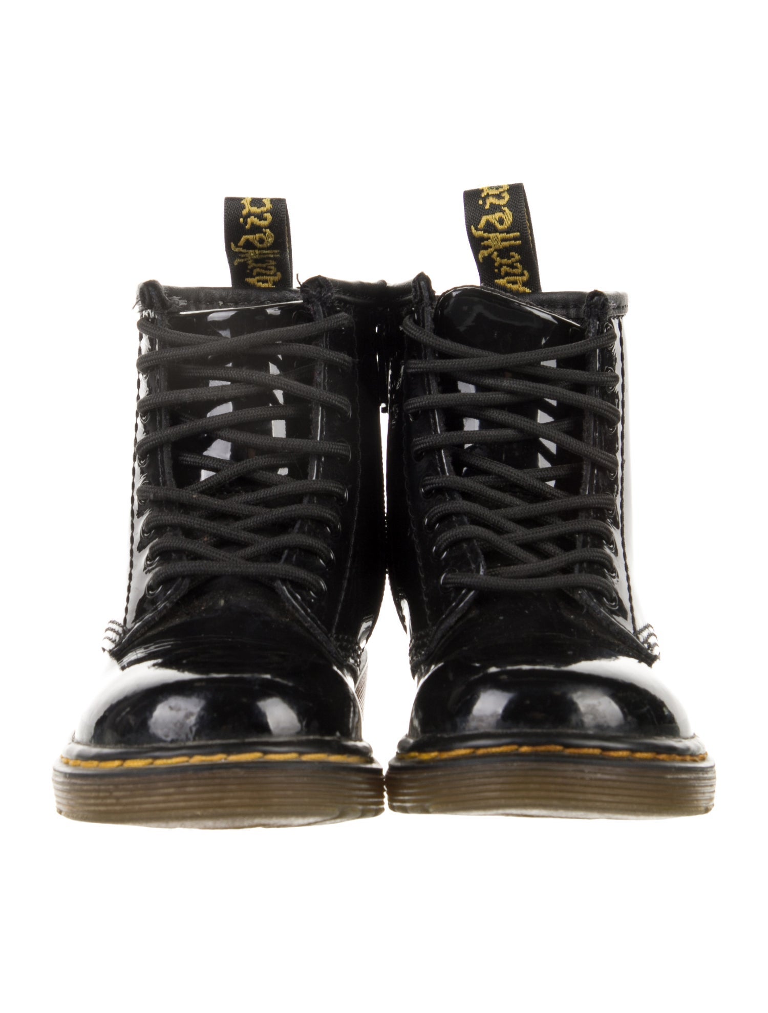 Dr. Martens Toddler Girls' Patent Leather Ankle Boots