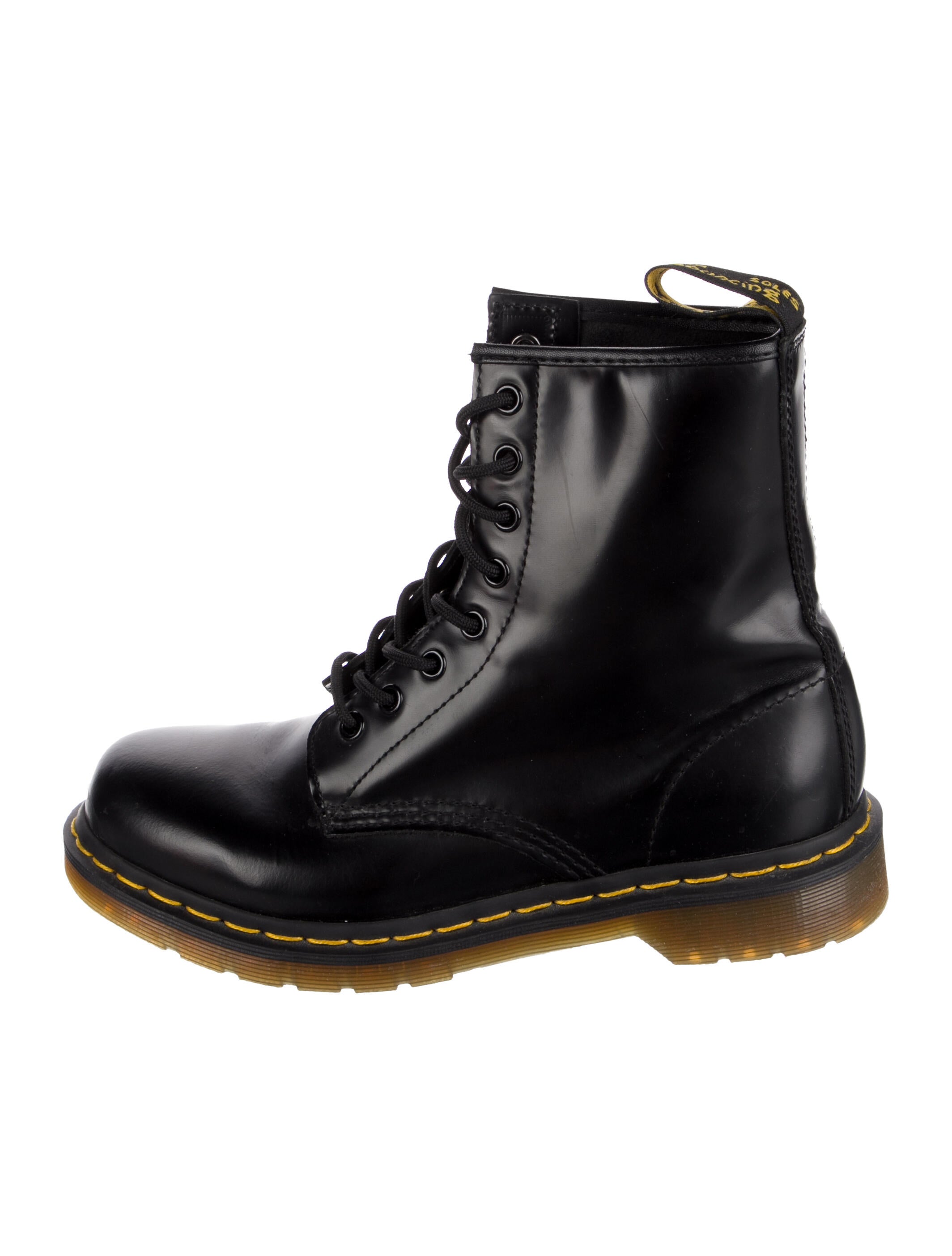 Dr. Martens Leather Combat Boots