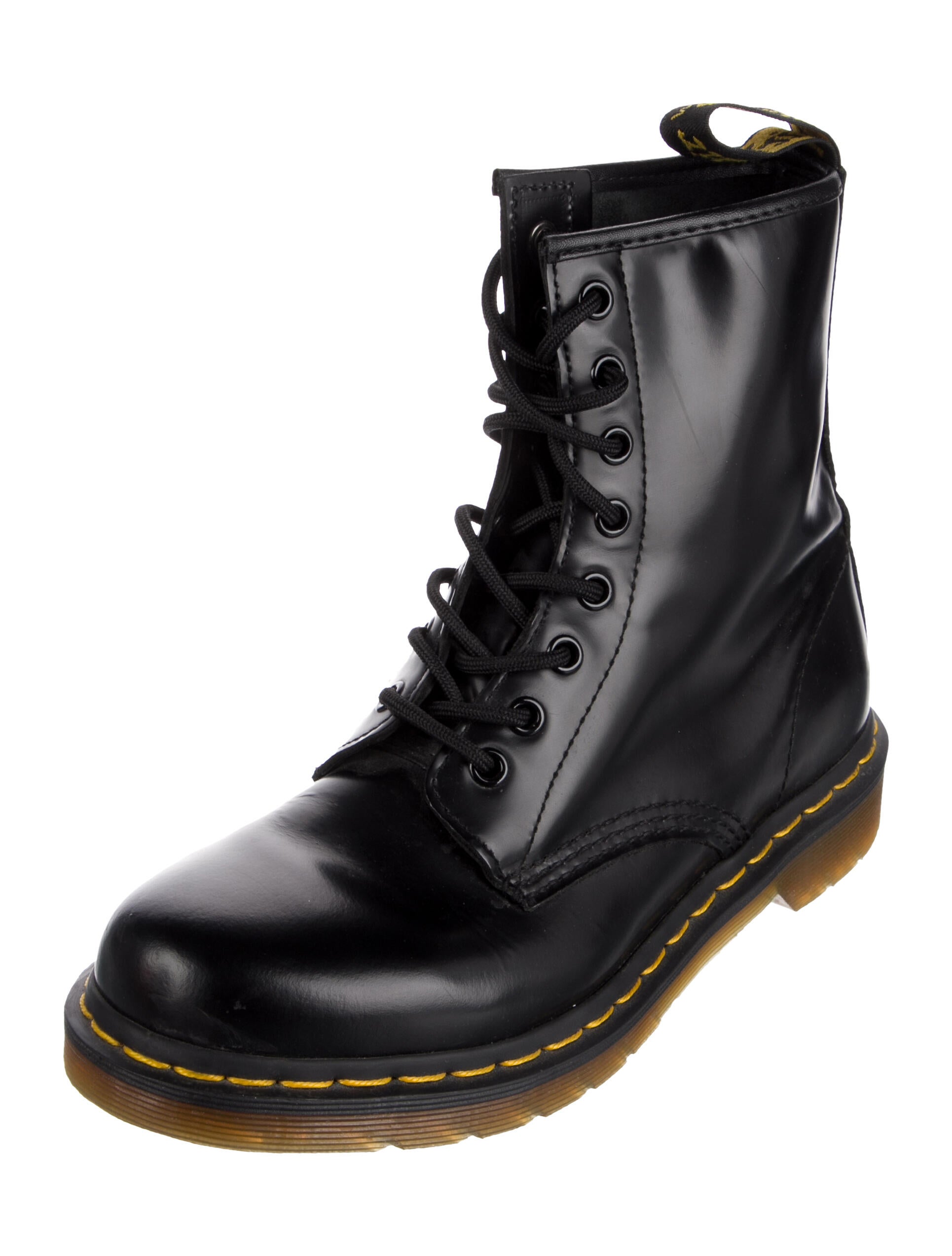 Dr. Martens Leather Combat Boots