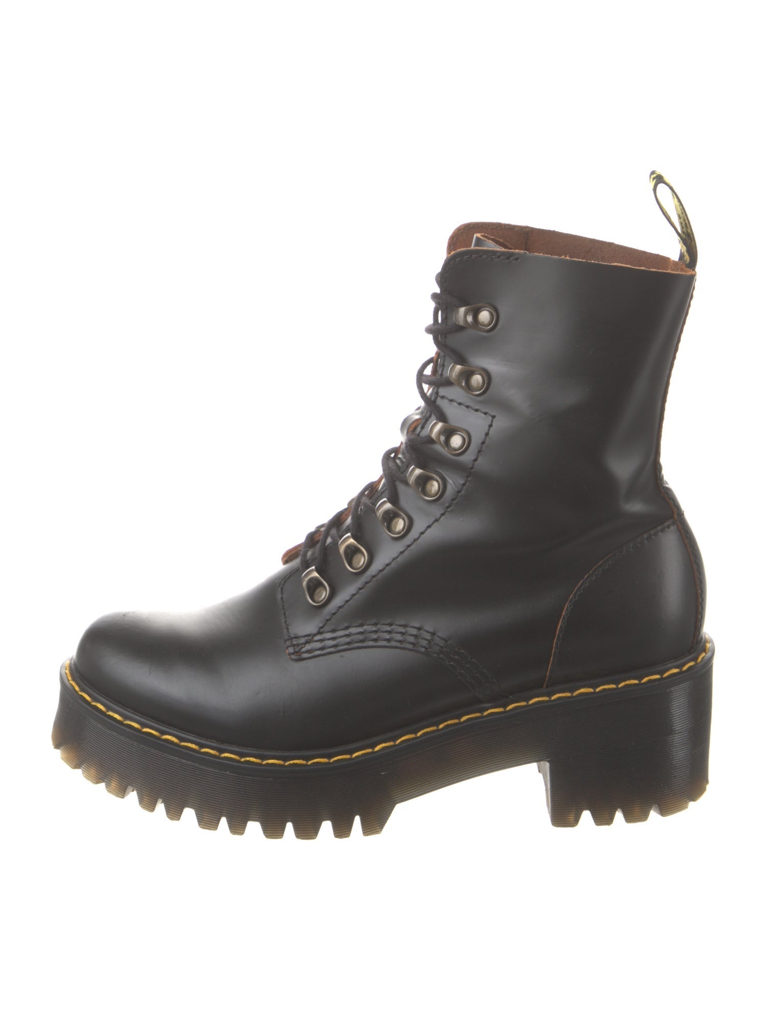 Dr. Martens Leather Combat Boots