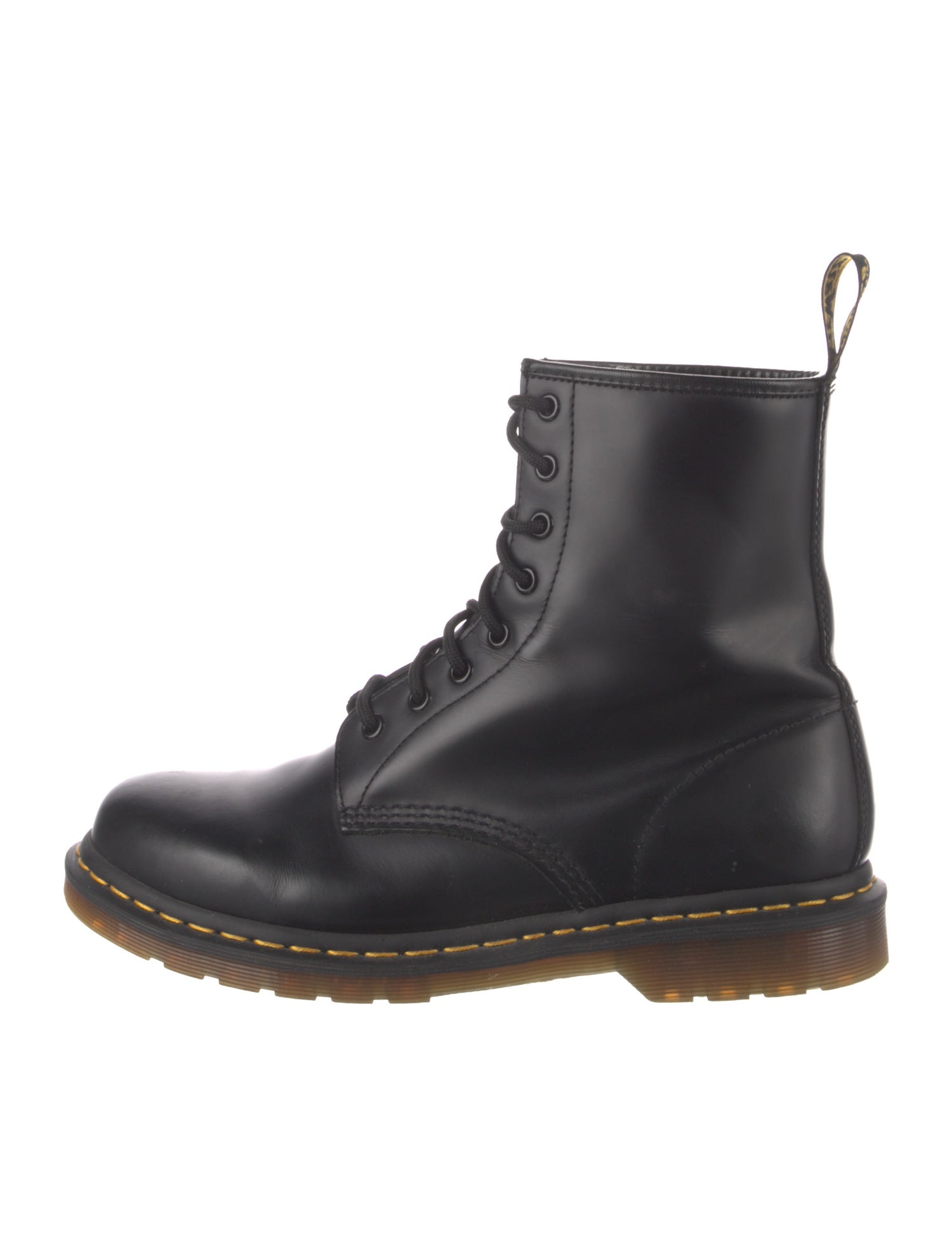 Dr. Martens Leather Combat Boots