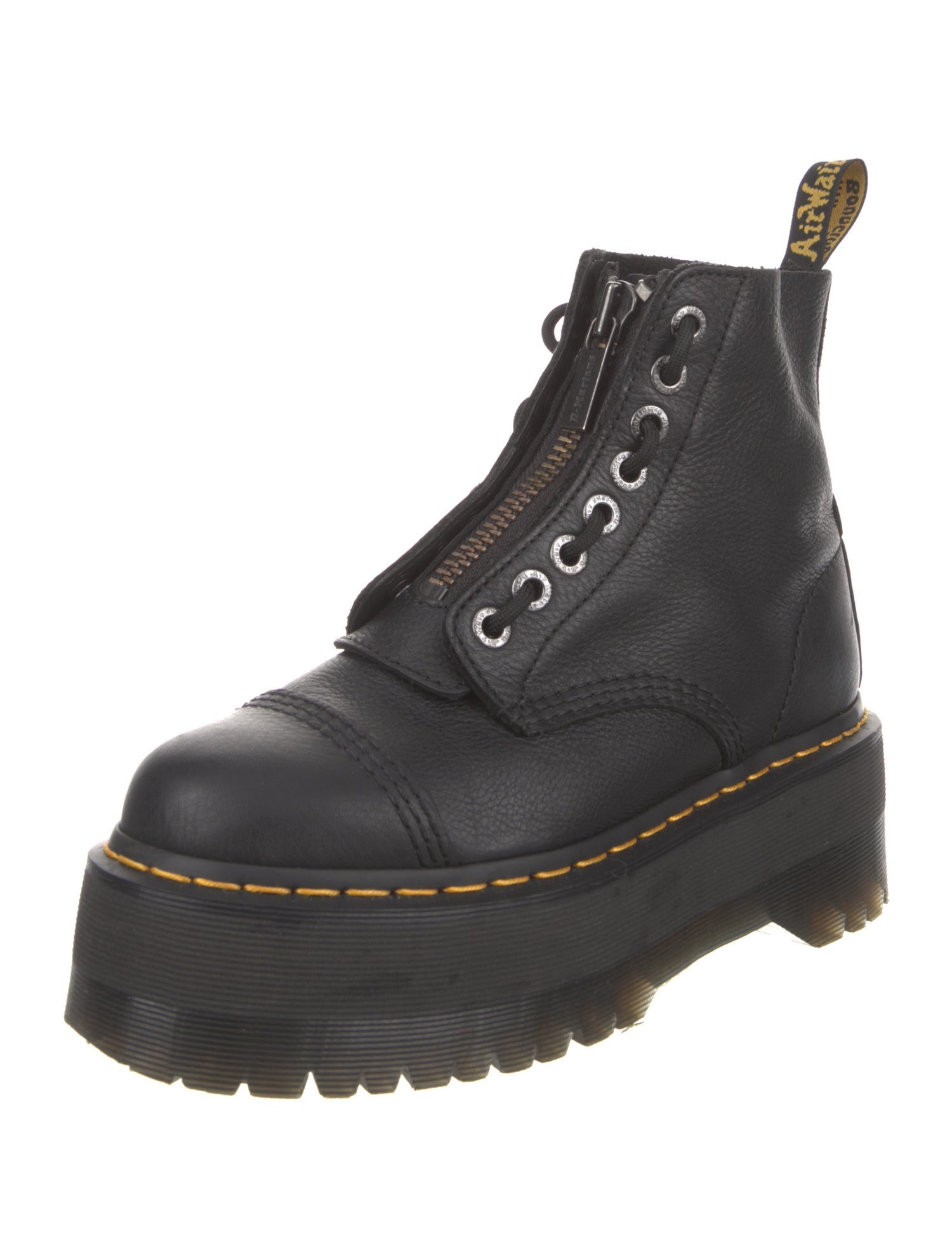 Dr. Martens Leather Combat Boots