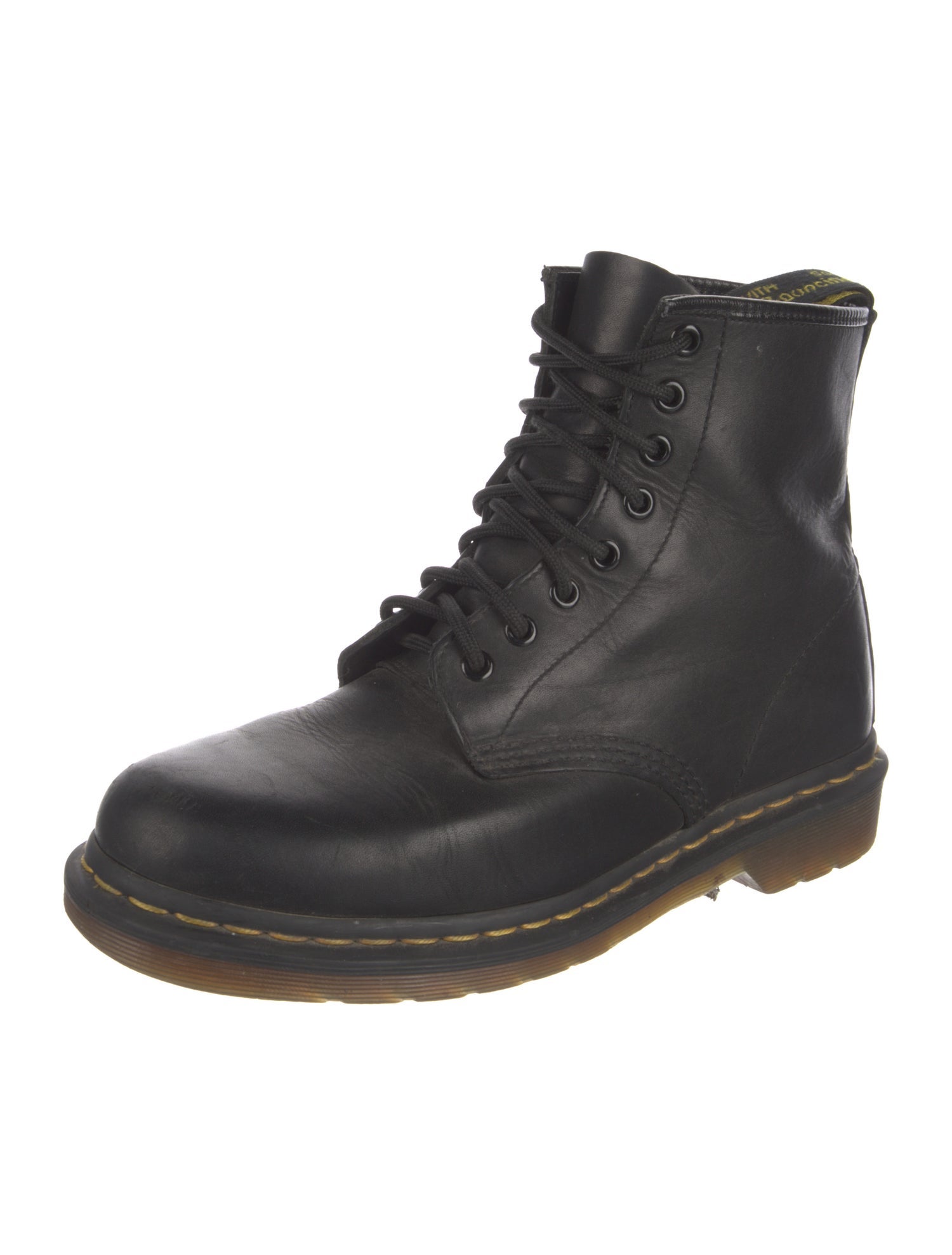 Dr. Martens Leather Combat Boots