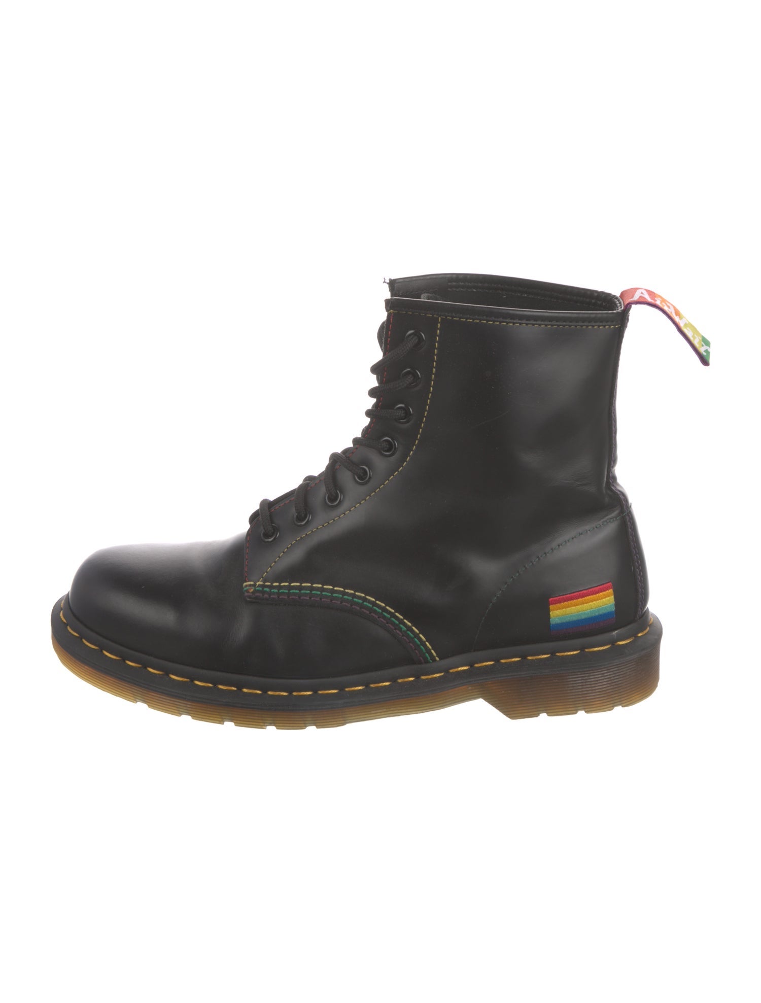 Dr. Martens Leather Lace-Up Boots