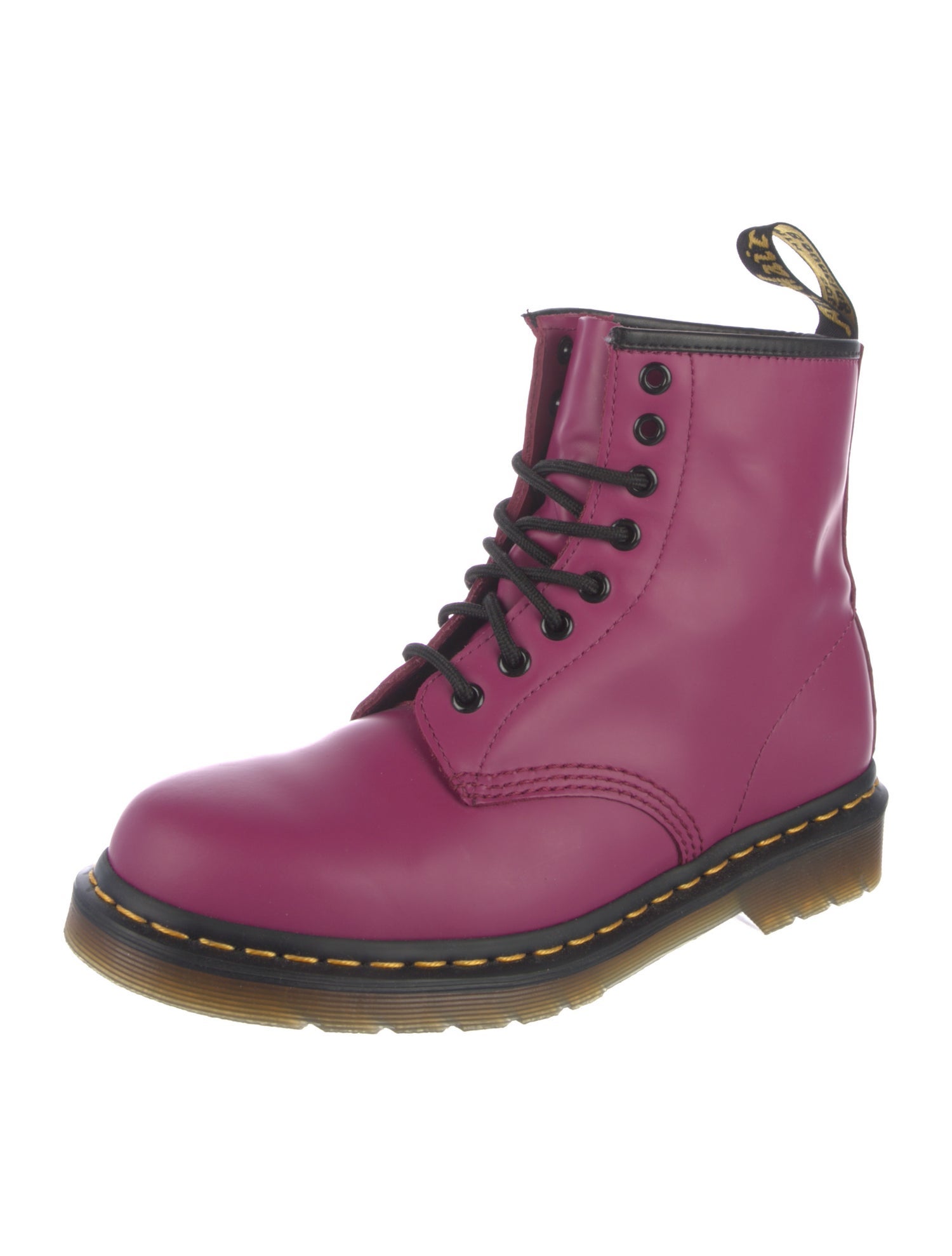 Dr. Martens Leather Combat Boots