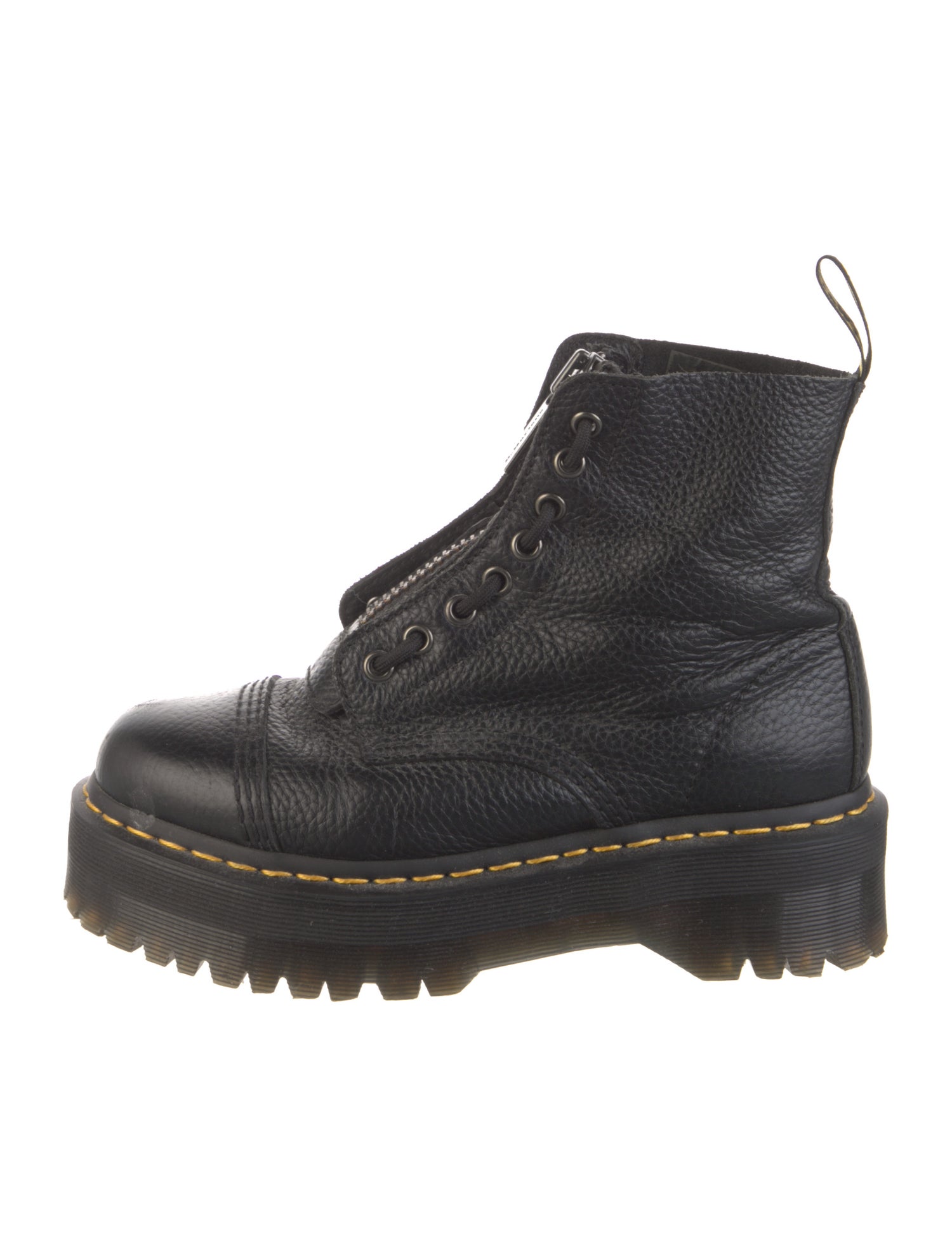 Dr. Martens Leather Combat Boots