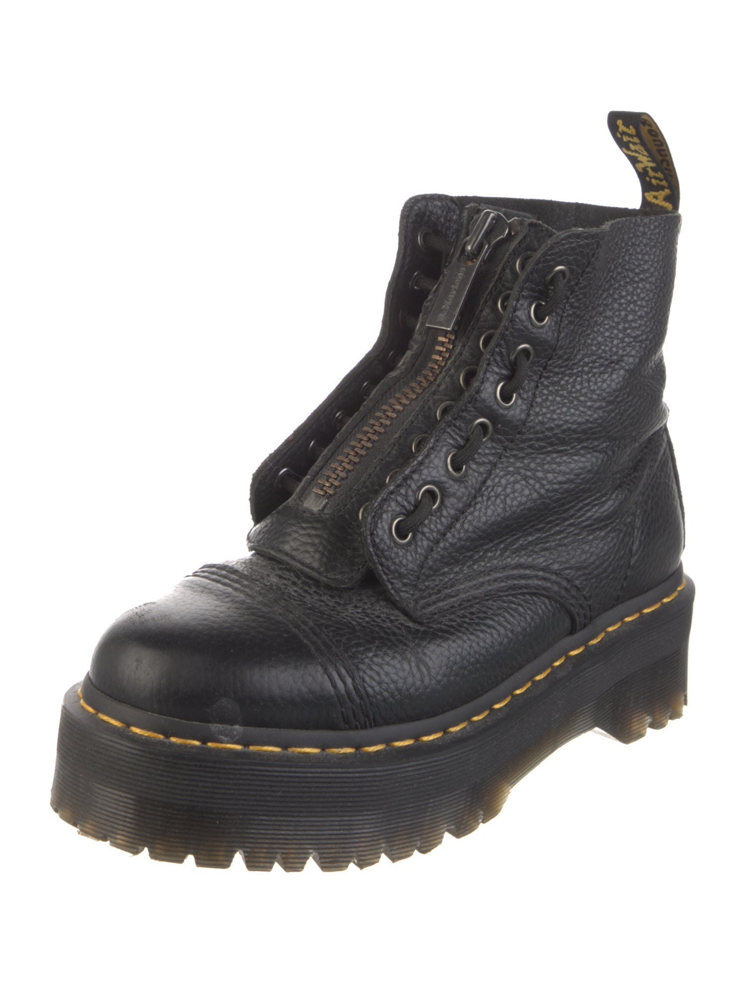 Dr. Martens Leather Combat Boots